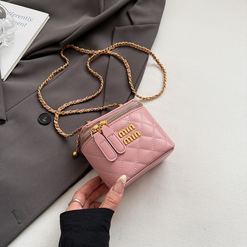 Nova torbica preko ramena, mini kvadratna torbica s lancem, modni dodatak za djevojke, crossbody, mini torbica za ruž