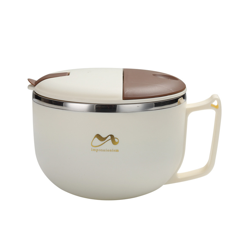 Vas din oțel inoxidabil 304 pentru scurgerea tăițeilor instant, cu capac, capacitate mare, portabil