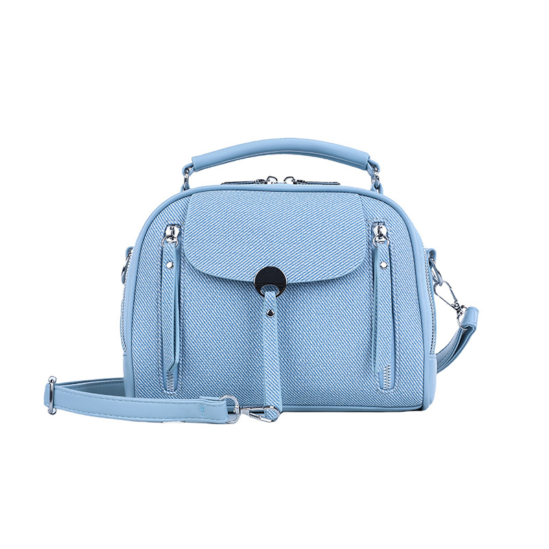 Lanxi PU sedlo torba - srednje veličine, ovalni oblik, crossbody nošenje, unutarnja džep sa zipom