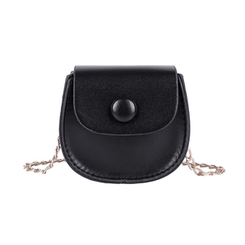 Mini ženska torbica s lancem, saddle stil, korejski dizajn, kompaktna crossbody torba za rame