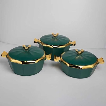 Noul model set de prânz izolat din trei piese, 2L/2.5L/3L, model colorat