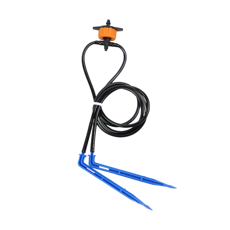 Set de irigare prin picurare cu stabilizator de flux pentru afine, lungimi 40–80 cm, incluse țevi capilare