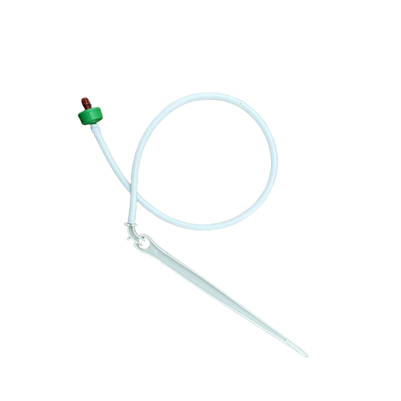 Set de irigare prin picurare cu stabilizator de flux pentru afine, lungimi 40–80 cm, incluse țevi capilare