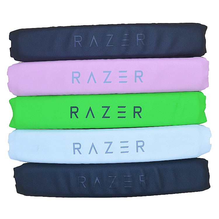 Razer Kraken V2 7.1 Surround jastučići za uši s kožnim pokrovom kućišta i spužastim pokrovom za traku – PRO verzija