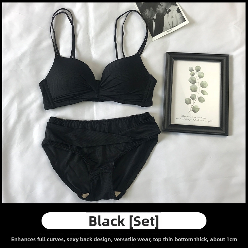 Bezdrôtová push-up podprsenka so vzhľadom na pekný chrbát, tenké ramienka, košíky 3/4, nylon/elastán, pohodlné každodenné nosenie
