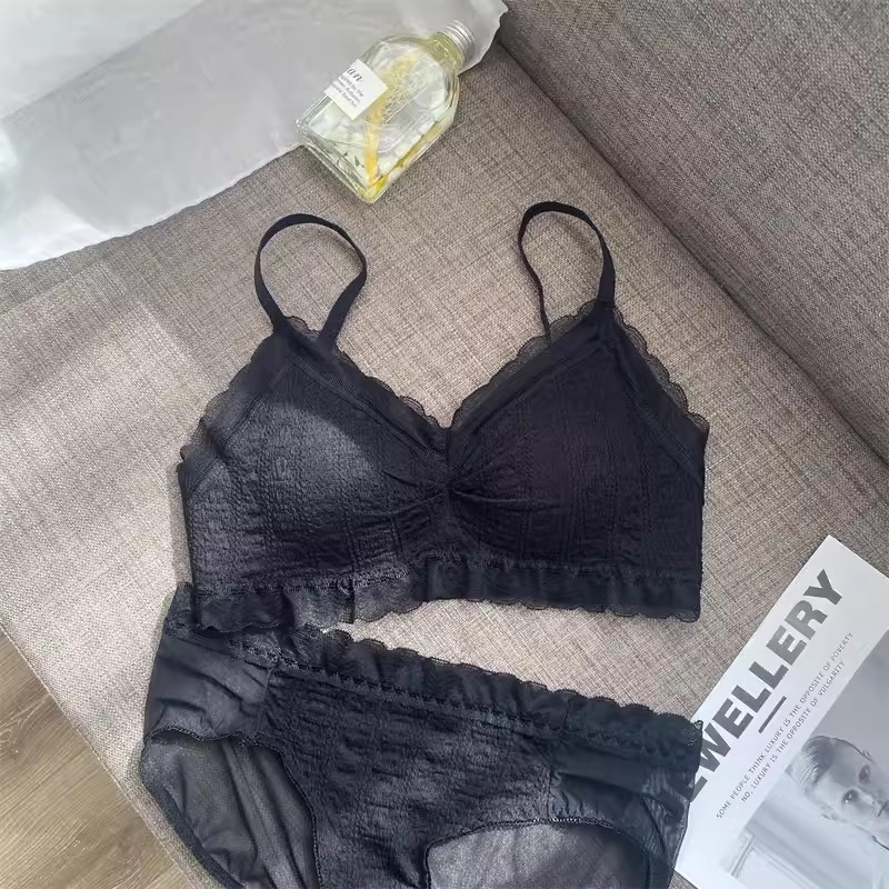 Bežični grudnjak za male grudi, skupljanje i podizanje, bez žice, udoban ljetni tanak model, modalna tkanina