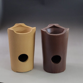 Set de ceai din ceramică rezistentă la temperaturi înalte, cu gură rotundă și înălțime, sobă cu cărbuni pentru prepararea ceaiului; ceainic ceramic pentru exterior