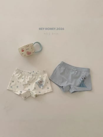 Chiloți din bumbac pentru copii, set de două piese, imprimeu cu personaje desen animate, Hey Honey26, pentru băieți și fete, vară.