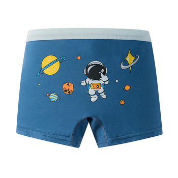 Boxeri din bumbac pentru băieți, respirabili, 3–8 ani (100–140 cm)