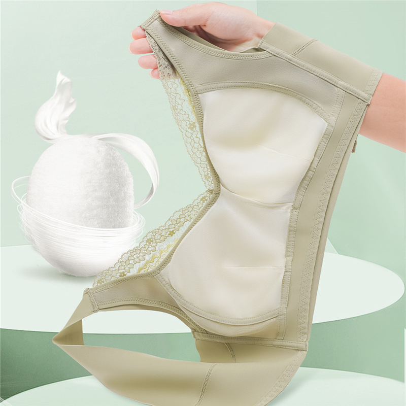 Bežični grudnjak od prirodne mulberry svilene, čipka, prozračan, tanki košarci, latex umetci, žensko noćno donje rublje