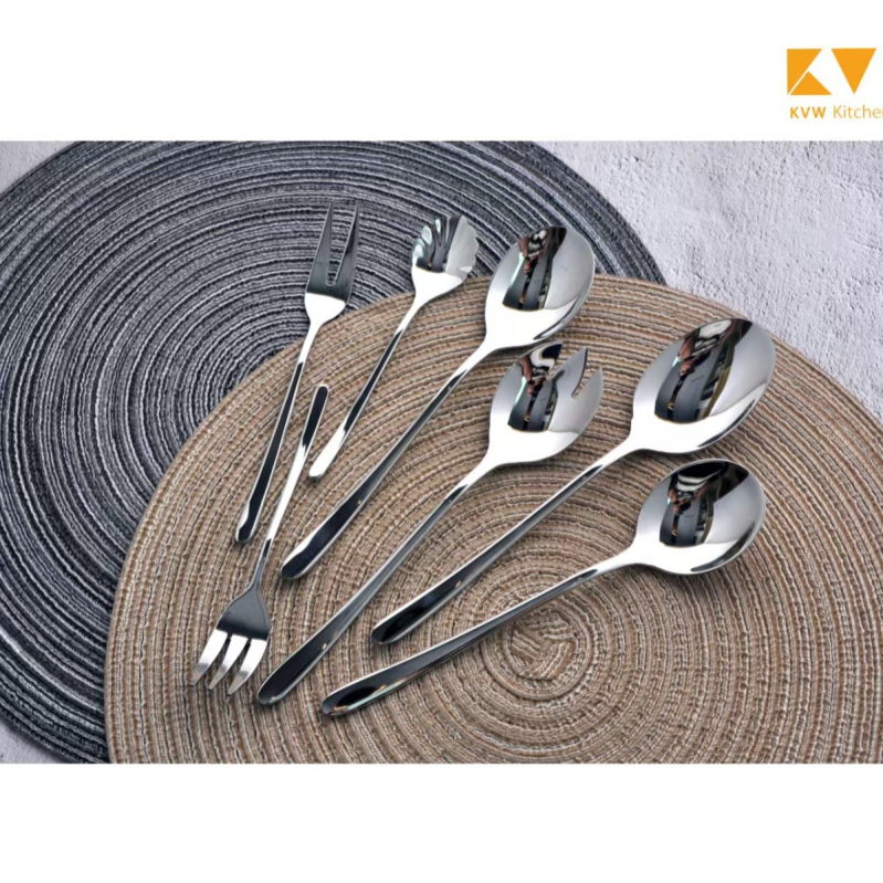 Set de tacâmuri din oțel inoxidabil, 72 de piese, cutie cadou – tacâmuri de stil occidental: cuțit, furcă și lingură, oțel inoxidabil 304, finisaj oglindă