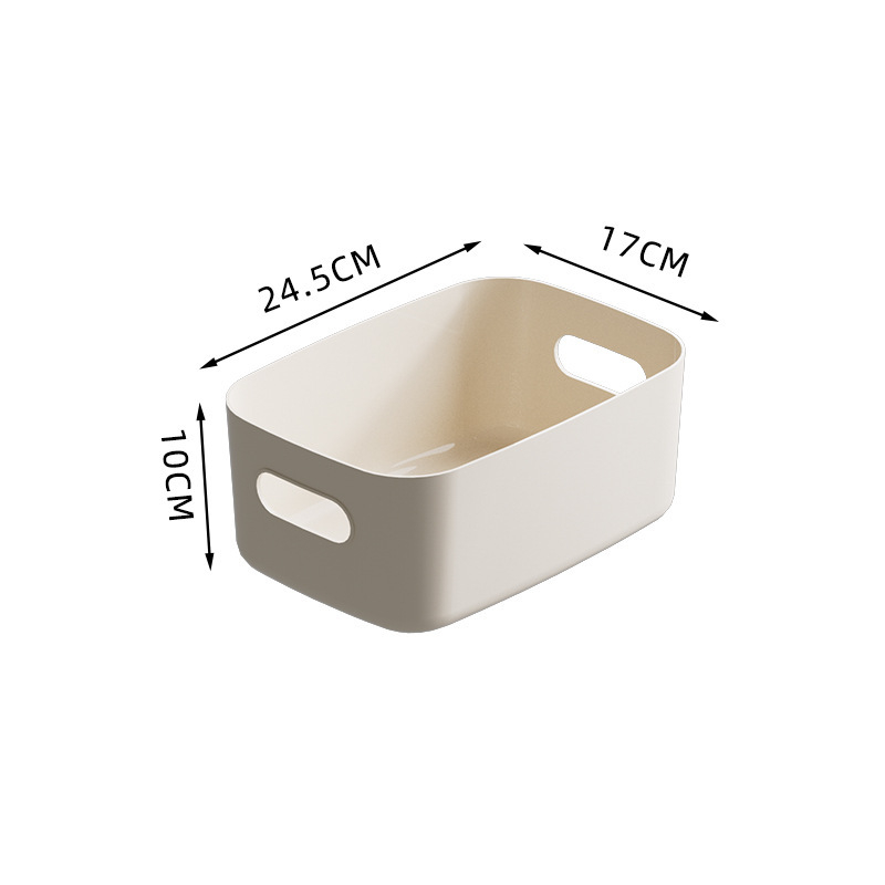 Cutie de depozitare pentru birou din ABS, pentru cosmetice, gustări și obiecte mici – deschidere superioară, design modern minimalist