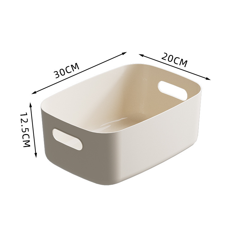Cutie de depozitare pentru birou din ABS, pentru cosmetice, gustări și obiecte mici – deschidere superioară, design modern minimalist