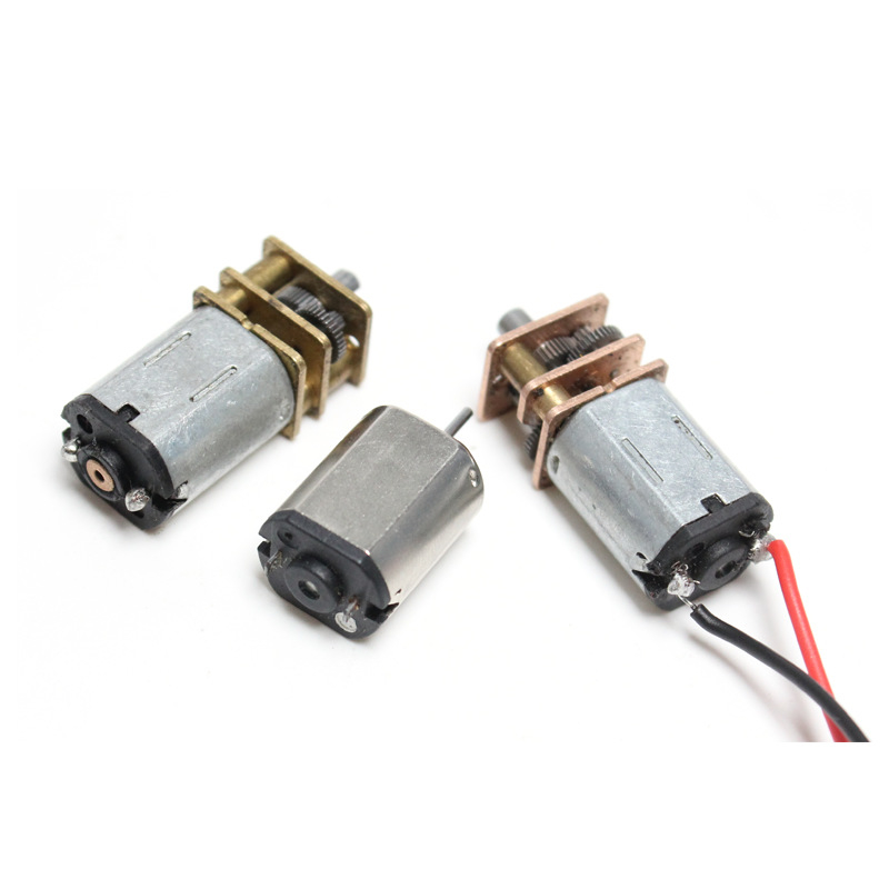 GA12-N20 csökkentő motor encoderral, N20 DC motor fém fogaskerekekkel – teljesen fémből készült motor intelligens kocsihoz