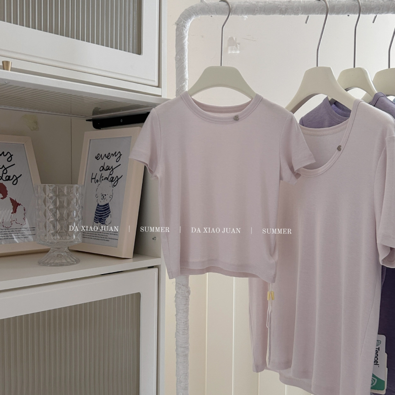 Σετ T‑shirt και παντελόνι για παιδιά και γονείς, καλοκαιρινό, έναχρωμο, βαμβάκι 100%, κοντό μανίκι, 2 τεμάχια - 32826