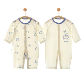 Nou-născuți: body de vară din bumbac subțire, 100% bumbac, mâneci lungi, unisex, 0–12 luni