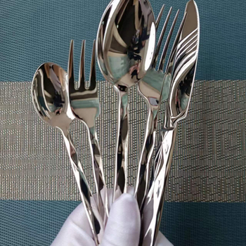 Set cuțite și furculițe pentru steak, mâner diamant din oțel inoxidabil 304, veselă de lux pentru restaurante occidentale și hoteluri, turnare-forjare, achiziție en gros