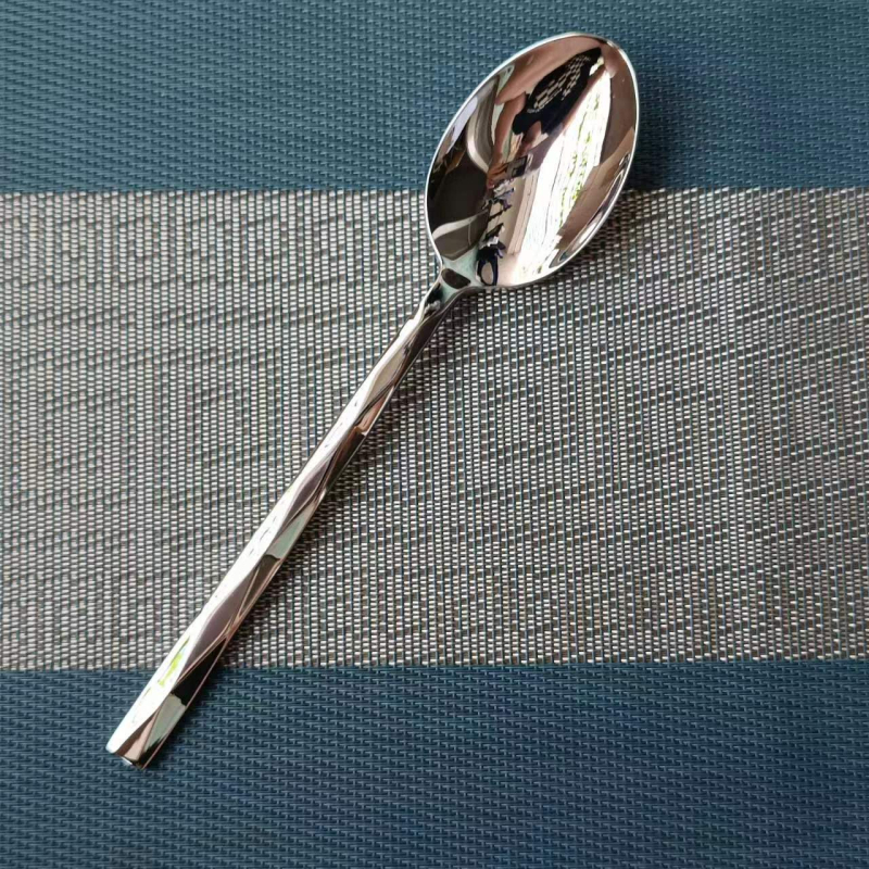 Set cuțite și furculițe pentru steak, mâner diamant din oțel inoxidabil 304, veselă de lux pentru restaurante occidentale și hoteluri, turnare-forjare, achiziție en gros