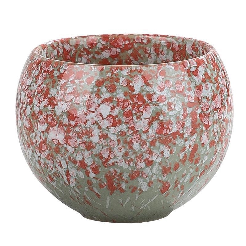 Ceașcă ceramică cu glazură de cuptor Dragon Egg, ceașcă Kung Fu pentru ceai, ceașcă mare de ceai, set de ceai cu glazură Tianmu.