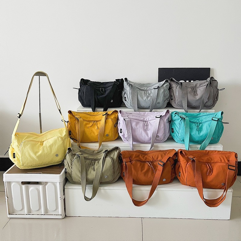 Ženska crossbody torba od najlona, jednobojna, velika zapremina, casual, svestrana