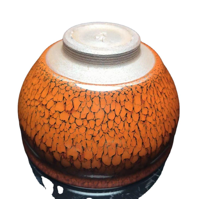 Jianyao Partridge ceașcă de ceai, stil general, ceașcă de colecție cu lotus în interior, glazură ceramică neagră