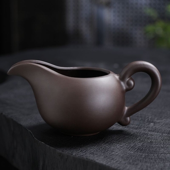 Ceașă filtrantă din lut mov pentru ceai Kung Fu, set ceramic retro pentru ceai cu filtru