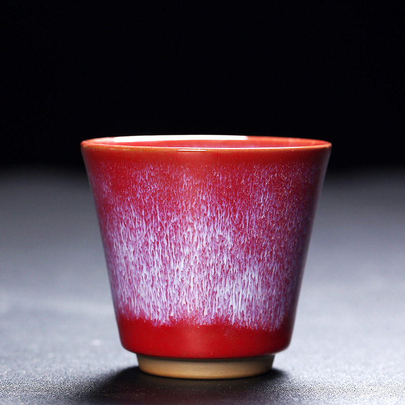 Ceșcă ceramică de capacitate mare pentru ceai și pahar de vin – Jian Ware ceramică glazurantă la cuptor