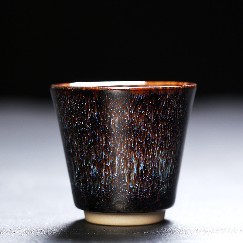 Ceșcă ceramică de capacitate mare pentru ceai și pahar de vin – Jian Ware ceramică glazurantă la cuptor