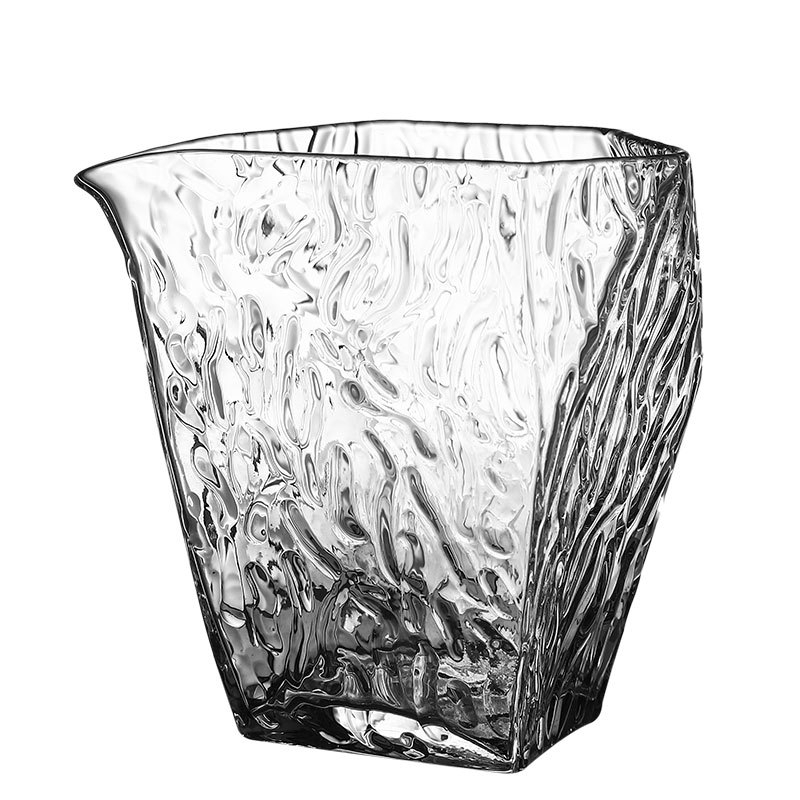 Set de ceai din sticlă borosilicat de înaltă rezistență, cu cană de distribuție transparentă, îngroșată, pentru uz casnic