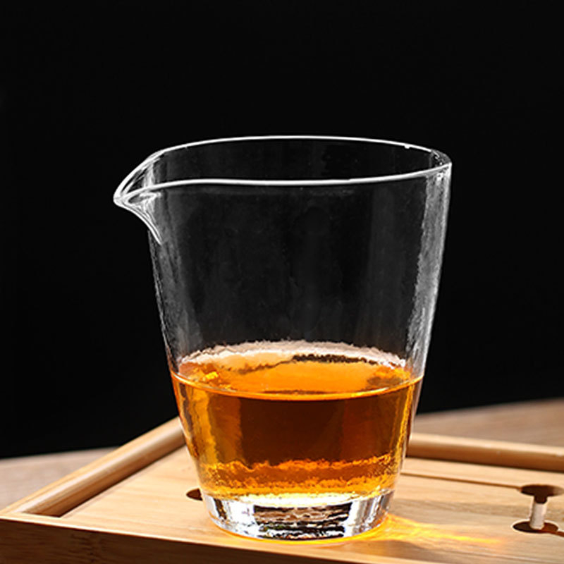 Set de ceai din sticlă borosilicat de înaltă rezistență, cu cană de distribuție transparentă, îngroșată, pentru uz casnic
