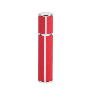 10 ml parfümös üveg utazáshoz, bőrhatású, elegáns, hordozható illatminta kozmetikumokhoz sprayfejjel