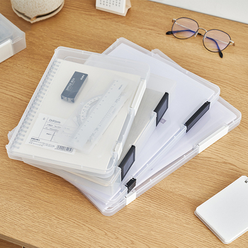 Casetă pentru fișiere A4, organizator de birou pentru chitanțe A5, dosar pentru documente și certificate, cutie de depozitare
