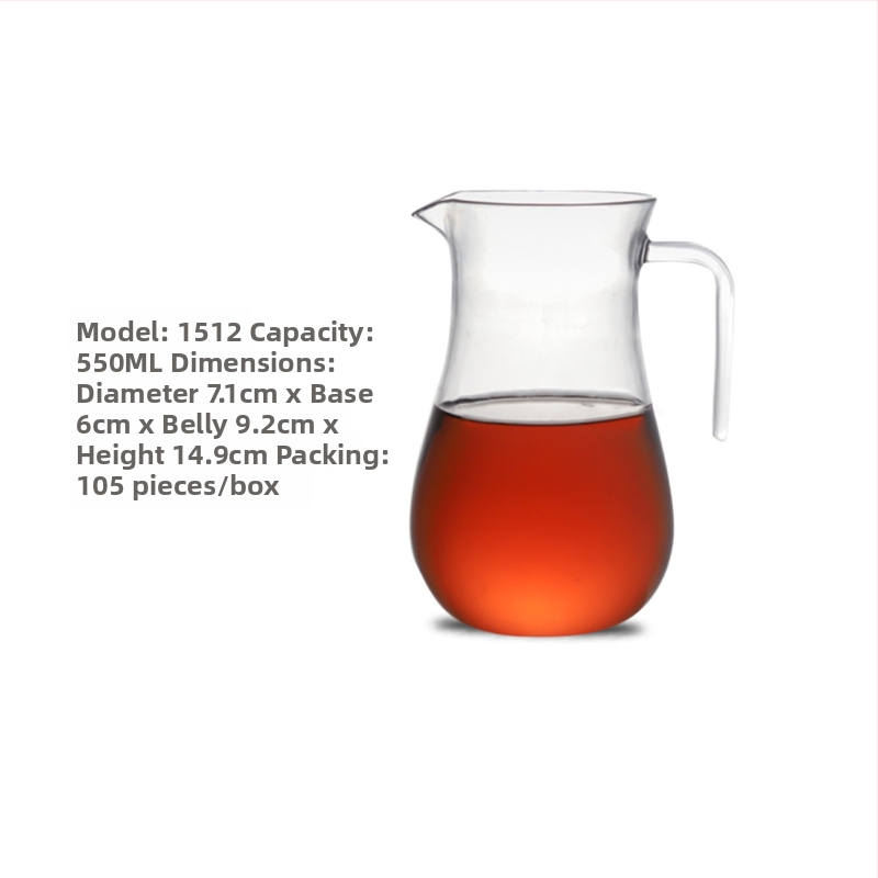 Decantor de vin din acrilic, cu marcaje, rezistent la șocuri și căldură, pentru uz casnic