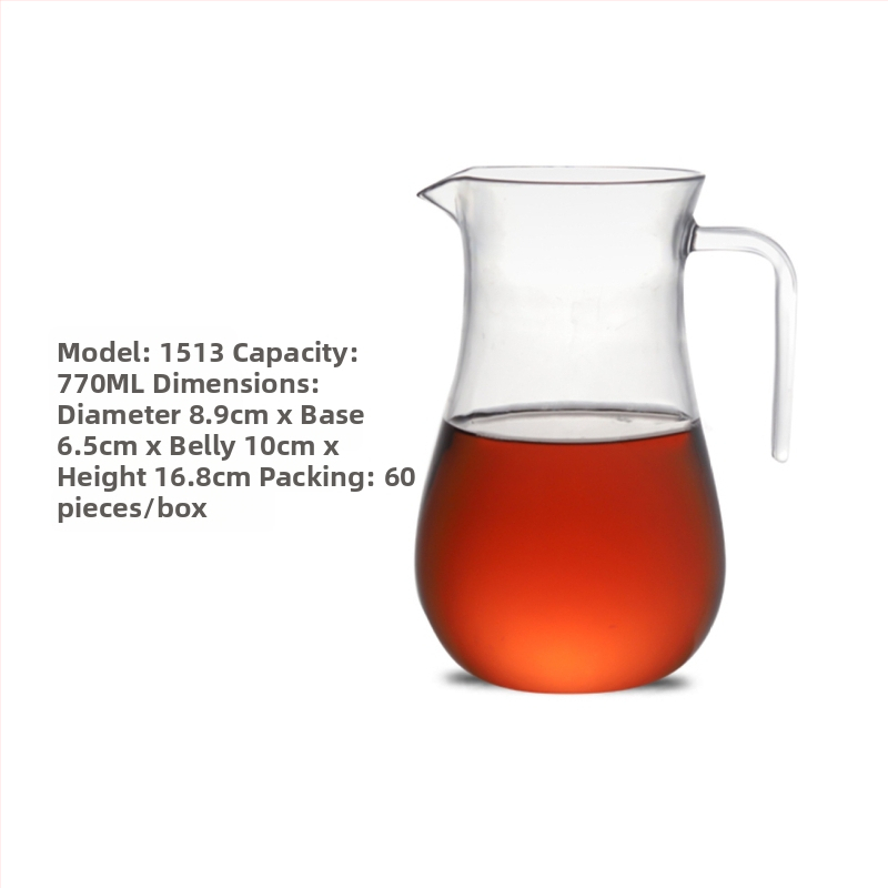 Decantor de vin din acrilic, cu marcaje, rezistent la șocuri și căldură, pentru uz casnic