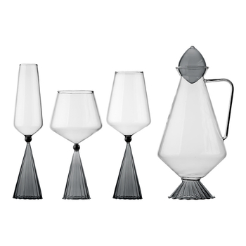 Set elegant de pahare pentru vin Burgundy cu decantator, pahare pentru vin roșu, pentru uz casnic, cadou de nuntă într-o cutie cadou