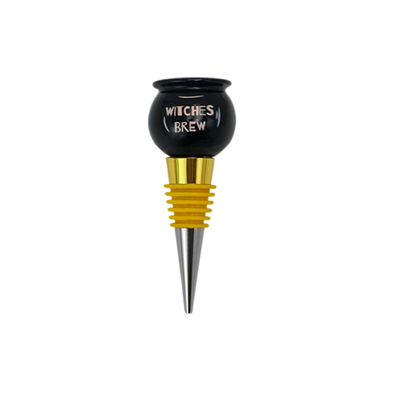 Dop din aliaj de zinc, electroplacat în două nuanțe, pentru sticle de vin roșu și whisky – accesorii pentru bar