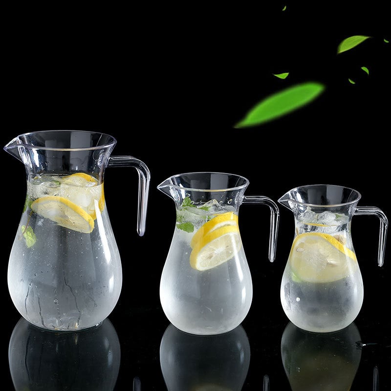 Decantor din acril cu design cu două săbii, capacitate 401–500 ml, transparent, rezistent la cădere, pentru baruri și restaurante