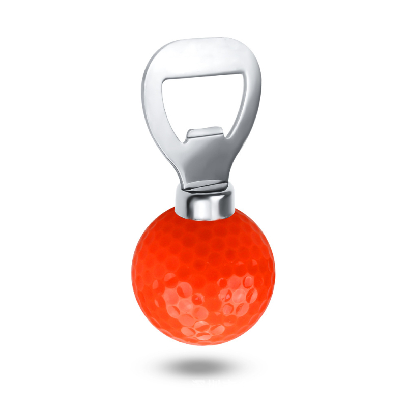 Deschizător de sticle din oțel inoxidabil în formă de minge de golf, dop pentru vin și deschizător de bere