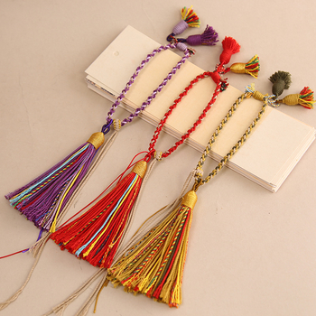 Pandantiv cu ciucuri în stil tibetan, din fir de bumbac – pentru breloc, geantă, ornament auto și accesorii