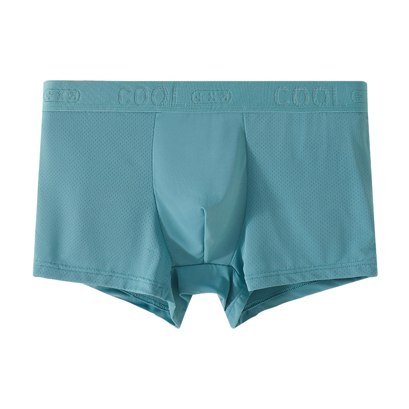 Muške boxerice od ice silk, antibakterijske, 10A, prozračne, srednjeg pojasa