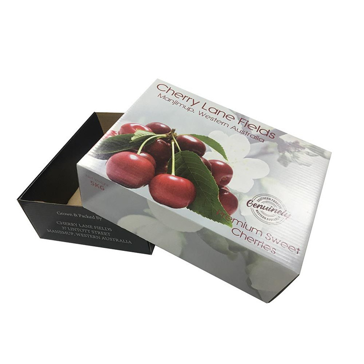 Cutie cadou din carton Kraft cu capac din două părți pentru cosmetice, îngrijire a pielii, alimente, ceai și fructe, imprimare color