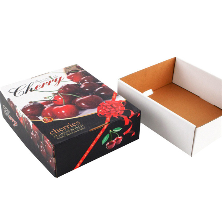 Cutie cadou din carton Kraft cu capac din două părți pentru cosmetice, îngrijire a pielii, alimente, ceai și fructe, imprimare color