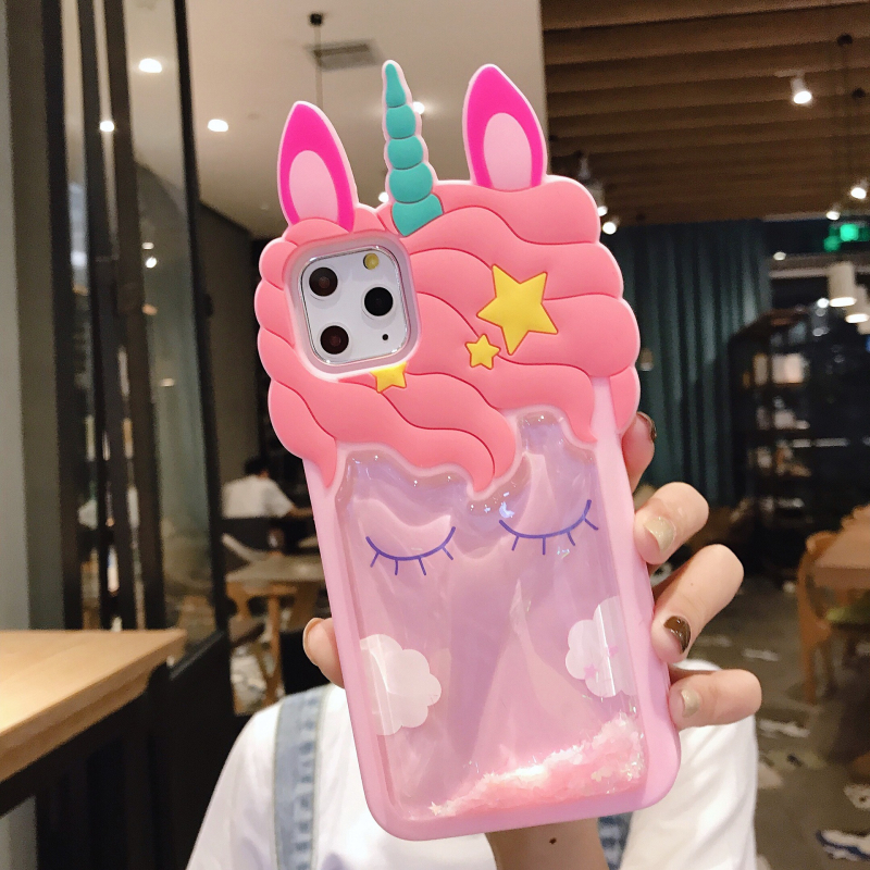 Silikonska futrola za iPhone 11 Pro Max s 3D crtić dizajnom medvjeda, motivi medvjeda, patka i Shiba Inu – zaštita od padova