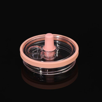 Capac transparent pentru tumbler de 30 oz; multifuncțional, din plastic etanș, cu pai, pentru tumbler cu mâner de 40 oz