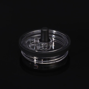 Capac transparent pentru tumbler de 30 oz; multifuncțional, din plastic etanș, cu pai, pentru tumbler cu mâner de 40 oz