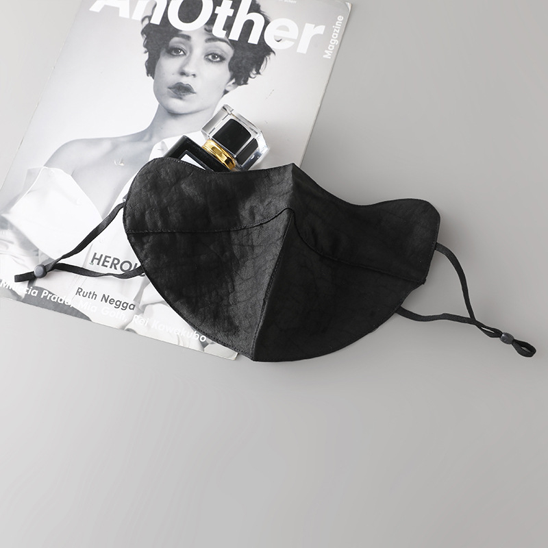 100% Mulberry Silk maska za zaštitu očiju, zaštita od sunca i prašine, lagana i prozračna.