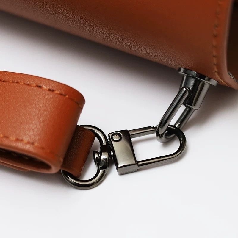 Husă din piele PU pentru termos cu curea crossbody, dimensiune mare