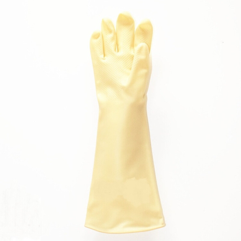 Weidie produžene rukavice od prirodnog lateksa, duljine 50 cm/55 cm, vodootporne, otporne na prljavštinu, otporne na habanje, otporne na kiseline i lužine – zaštitne rukavice