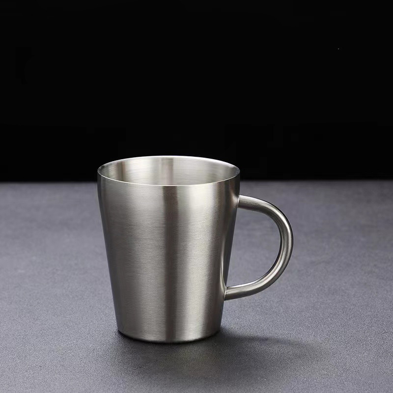 Cană din oțel inoxidabil 304, cu pereți dubli, pentru cafea, ceai și băuturi