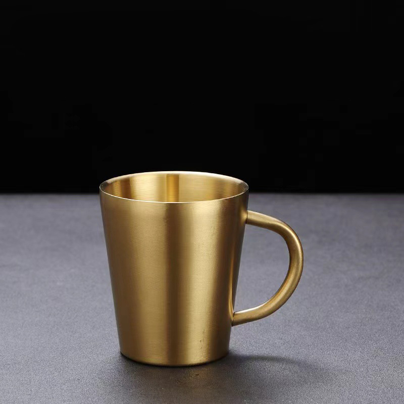 Cană din oțel inoxidabil 304, cu pereți dubli, pentru cafea, ceai și băuturi